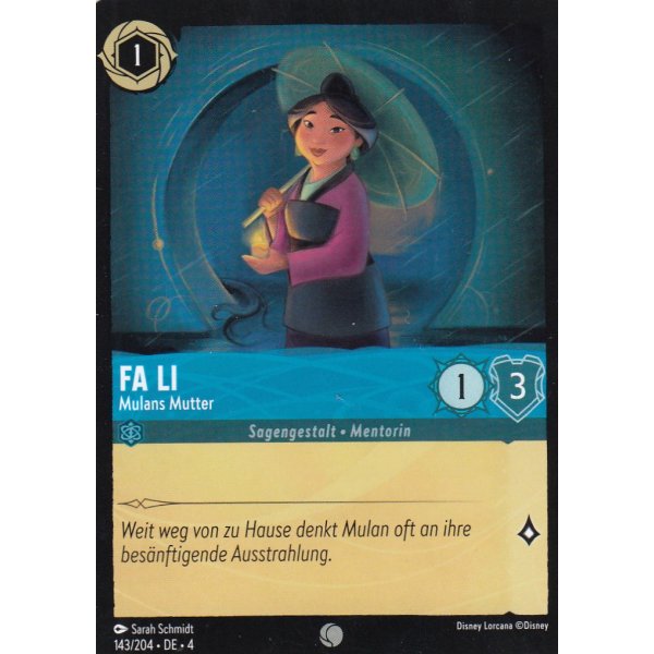 Fa Li - Mulans Mutter 4URS-143