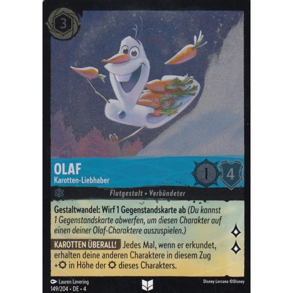 Olaf - Karotten-Liebhaber 4URS-149-Holo