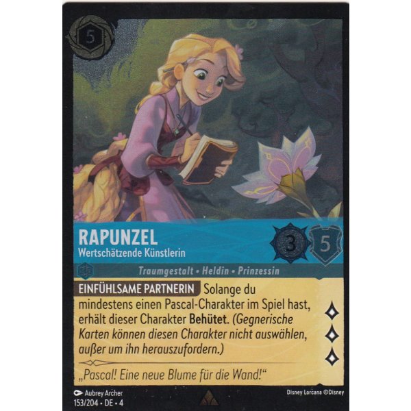 Rapunzel - Wertsch&auml;tzende K&uuml;nstlerin  4URS-153-Holo