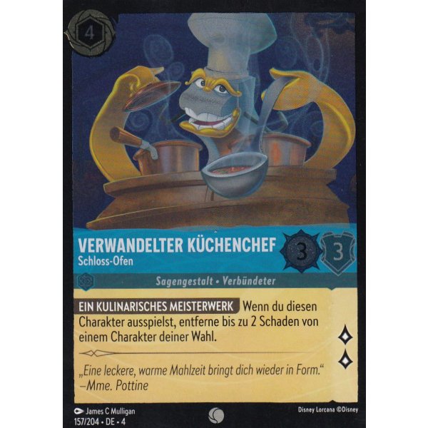 Verwandelter K&uuml;chenchef - Schlos-Ofen 4URS-157-Holo