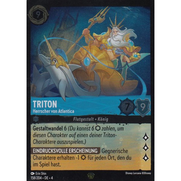 Triton - Herrscher von Atlantica  4URS-158-Holo