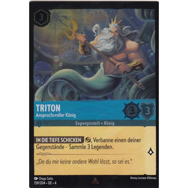 Triton - Anspruchsvoller K&ouml;nigz 4URS-159-Holo
