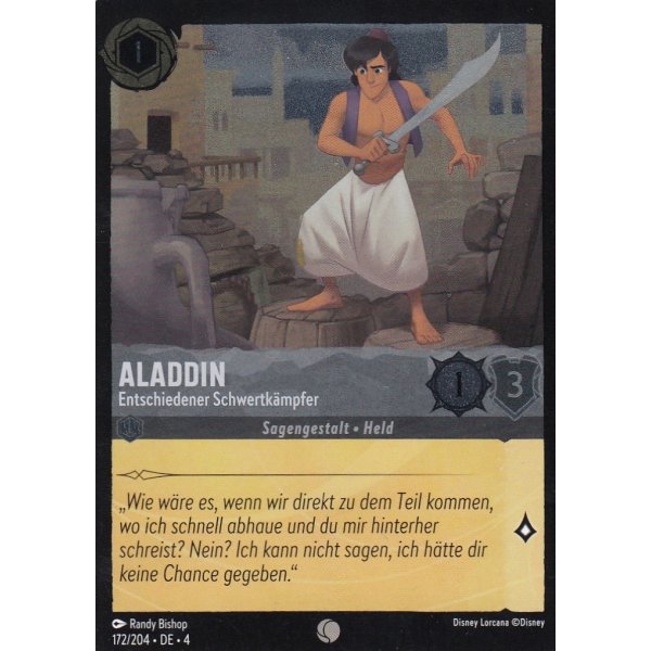 Aladdin - Entschiedener Schwertk&auml;mpfer  4URS-172-Holo