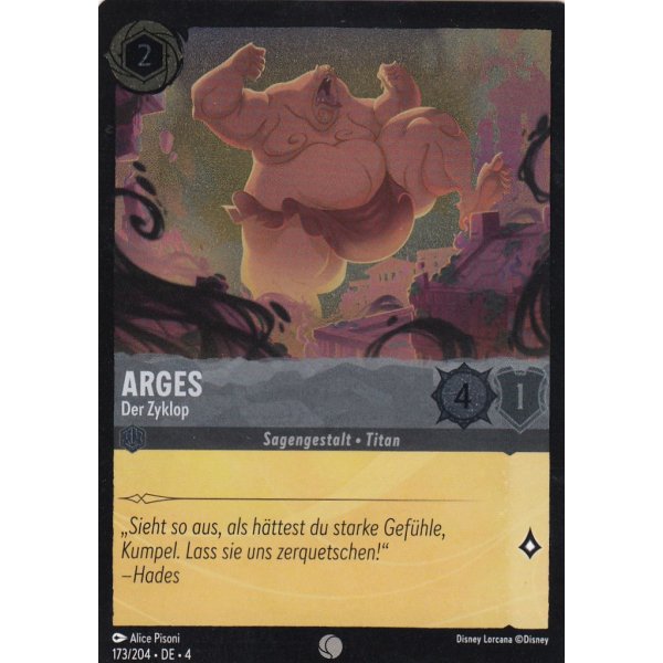 Arges - Der Zyklop 4URS-173-Holo
