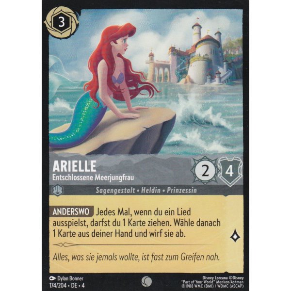 Arielle - Entschlossene Meerjungfrau 4URS-174