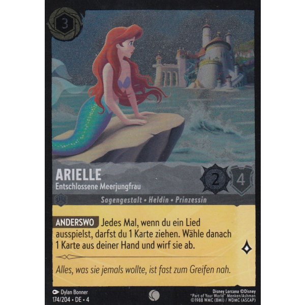 Arielle - Entschlossene Meerjungfrau 4URS-174-Holo