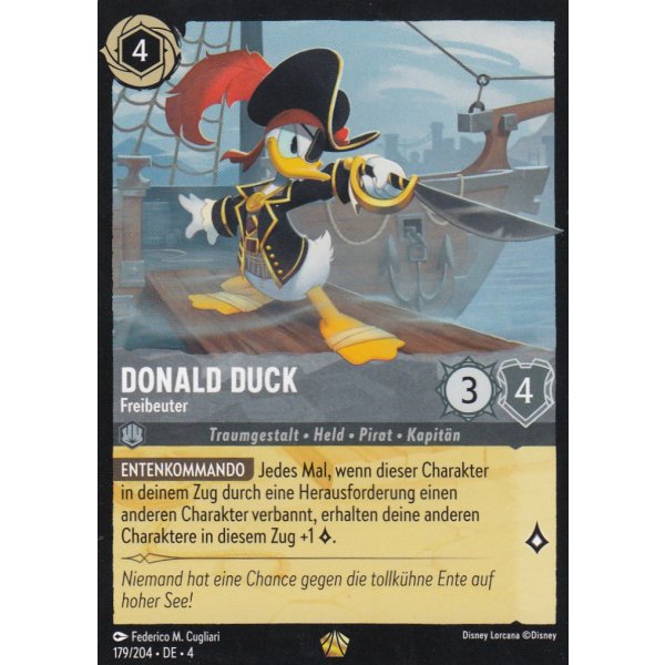 Donald Duck - Freibeuter  4URS-179