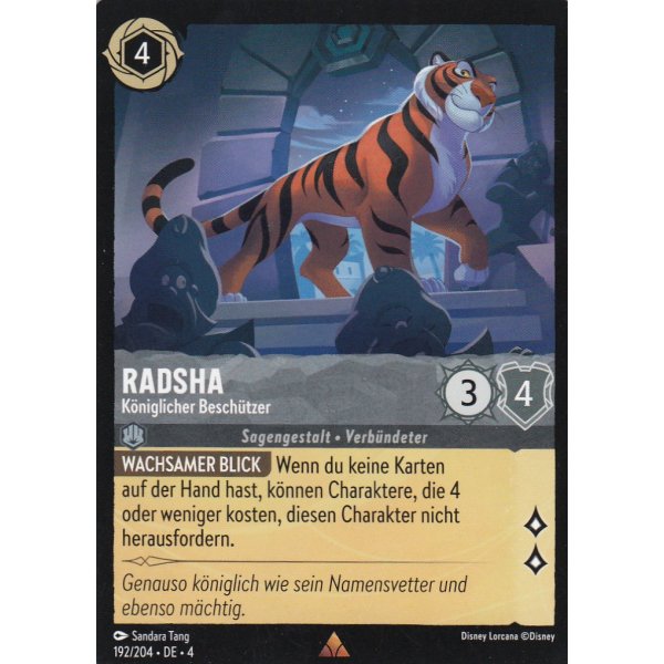 Radsha - K&ouml;niglischer Besch&uuml;tzer 4URS-192