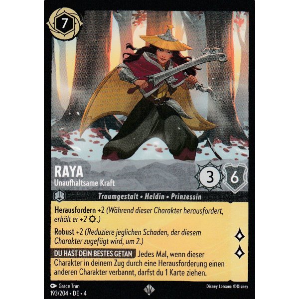 Raya - Unaufhaltsame Kraft  4URS-193