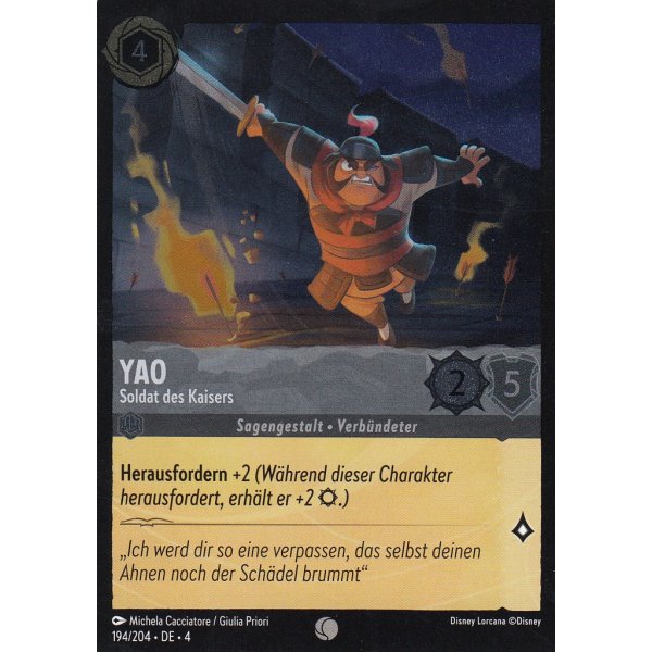 Yao - Soldat des Kaisers 4URS-194-Holo