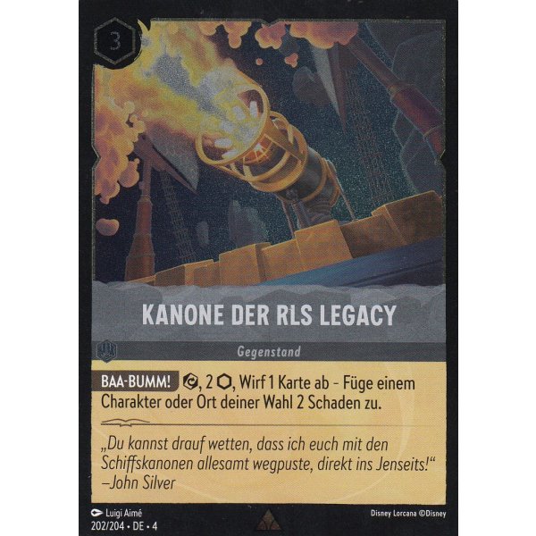 Kanone der RLS Legacy 4URS-202-Holo