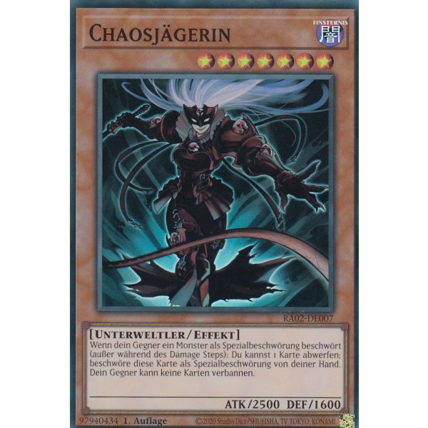 Chaosj&auml;gerin RA02-DE007 V.3-Secret-Rare