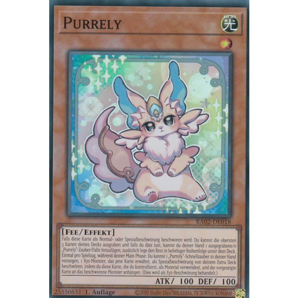 Purrely RA02-DE018 V.5-Quarter-Century-Secret-Rare