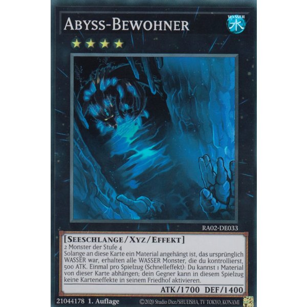 Abyss-Bewohner RA02-DE033 V.1-Super-Rare