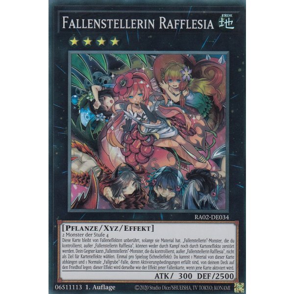 Fallenstellerin Rafflesia RA02-DE034 V.1-Super-Rare
