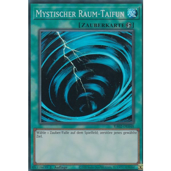 Mystischer Raum-Taifun RA02-DE048 V.7-Ultimate-Rare