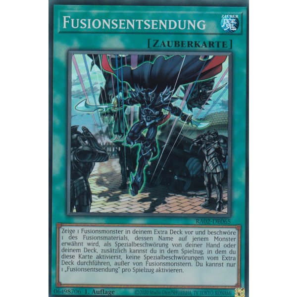 Fusionsentsendung RA02-DE065 V.1-Super-Rare
