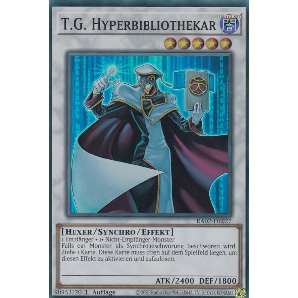 T.G. Hyperbibliothekar RA02-DE027 V.6-Collectors-Rare