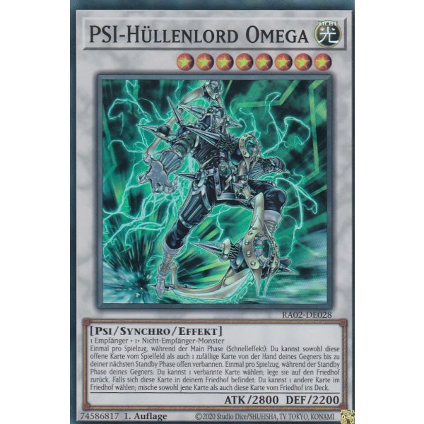 PSI-H&uuml;llenlord Omega RA02-DE028 V.6-Collectors-Rare