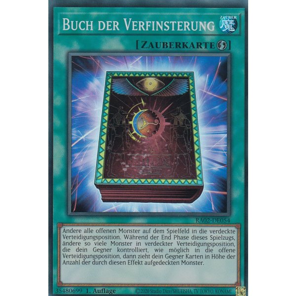 Buch der Verfinsterung RA02-DE054 V.6-Collectors-Rare