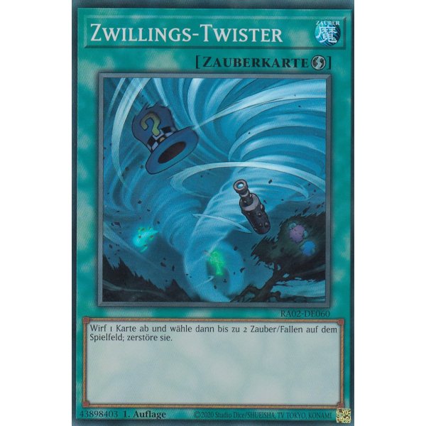Zwillings-Twister RA02-DE060 V.6-Collectors-Rare