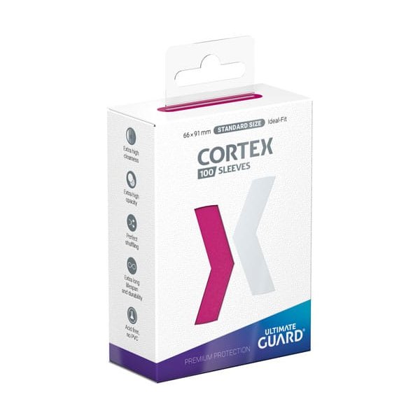 Ultimate Guard Cortex Sleeves Standardgr&ouml;&szlig;e Pink (100 H&uuml;llen)