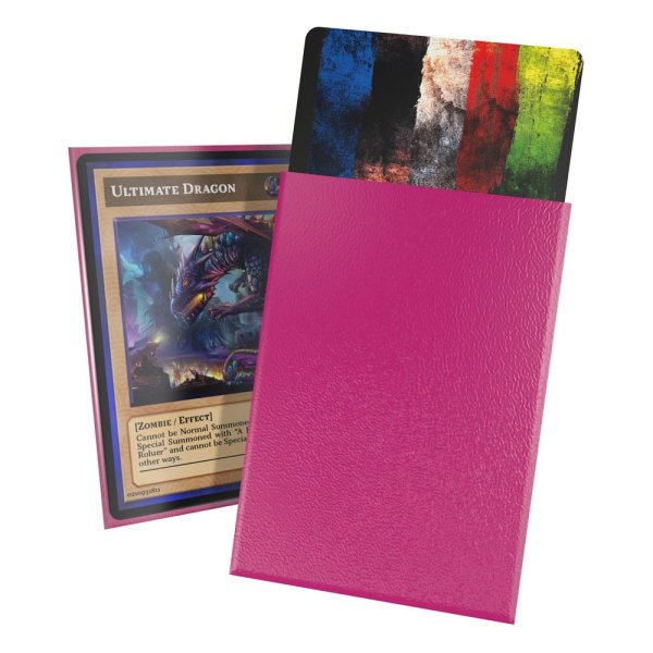 Ultimate Guard Cortex Matte Sleeves Japanische Gr&ouml;&szlig;e Pink (60 H&uuml;llen)