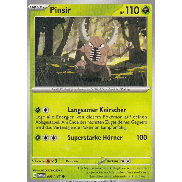Pinsir 003/167