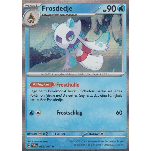 Frosdedje 053/167 Holo