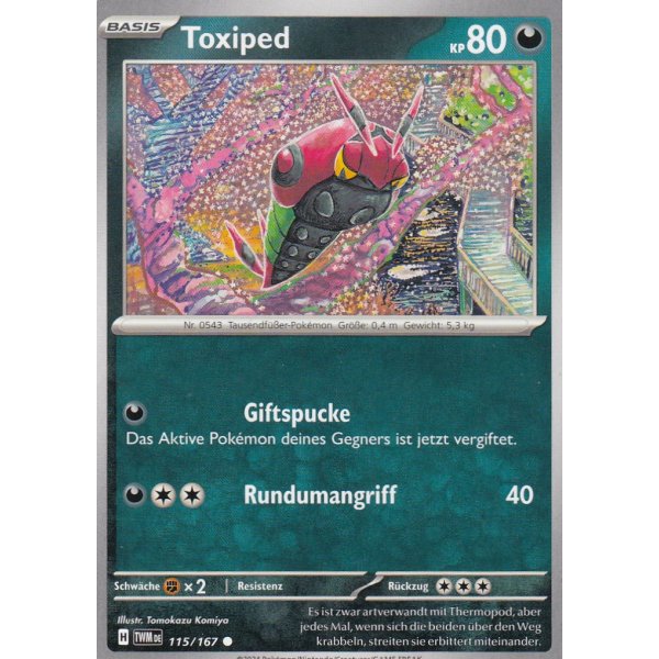 Toxiped 115/167