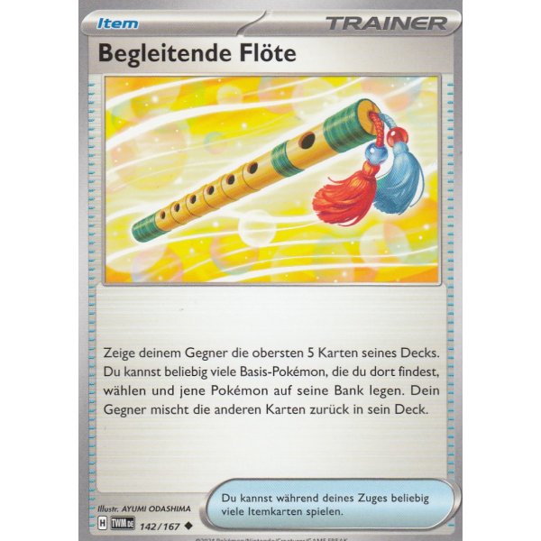 Begleitende Fl&ouml;te 142/167