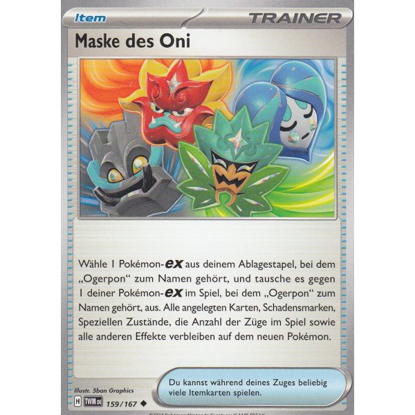 Maske des Oni 159/167