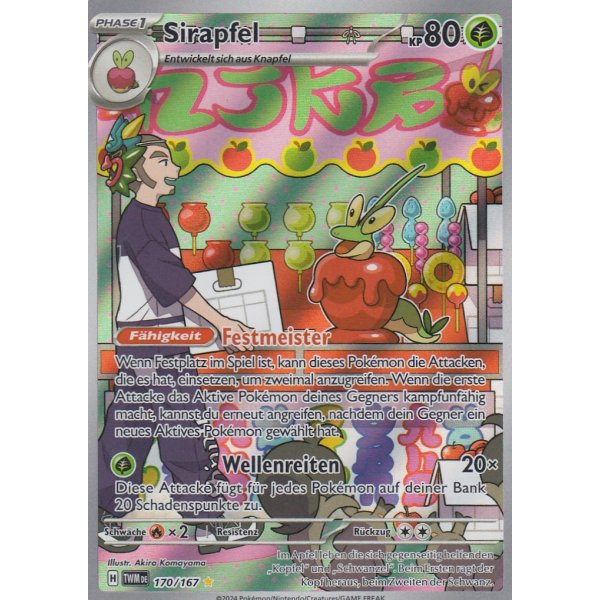 Sirapfel 170/167 Illustration Rare