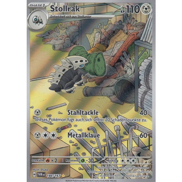 Stollrak 184/167 Illustration Rare
