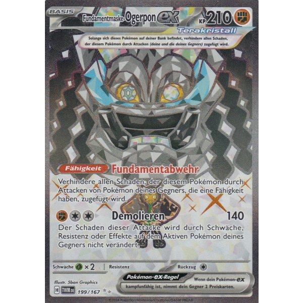 Fundamentmaske-Ogerpon-ex 199/167