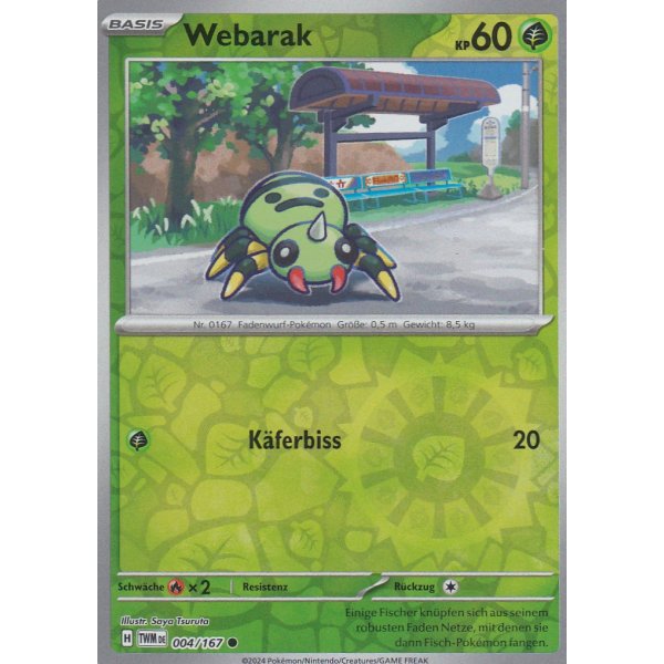 Webarak 004/167 REVERSE HOLO