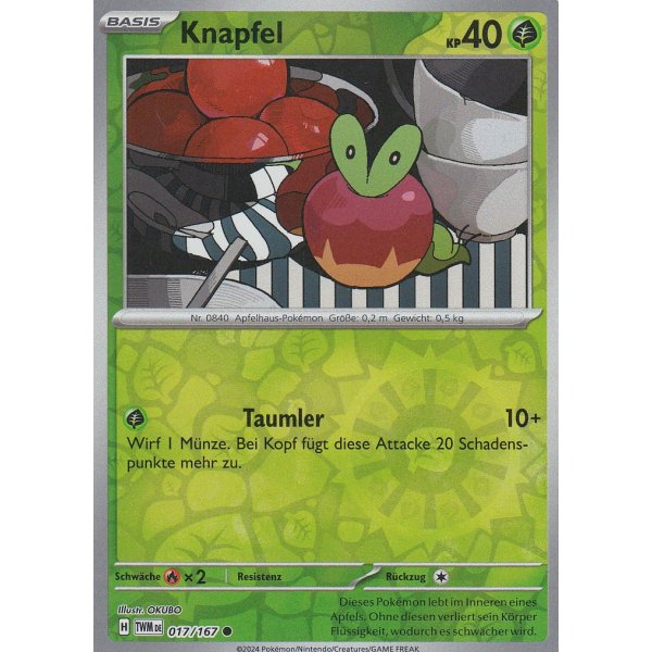 Knapfel 017/167 REVERSE HOLO