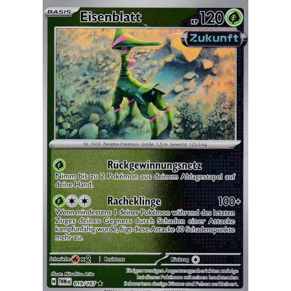 Eisenblatt 019/167 Holo REVERSE HOLO