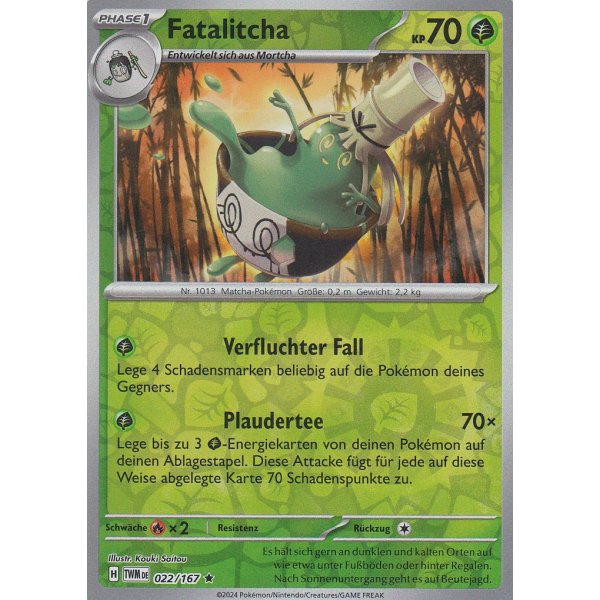 Fatalitcha 022/167 Holo REVERSE HOLO