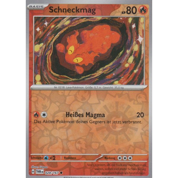 Schneckmag 028/167 REVERSE HOLO