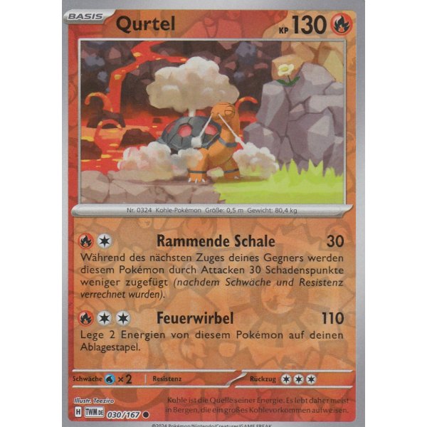 Qurtel 030/167 REVERSE HOLO