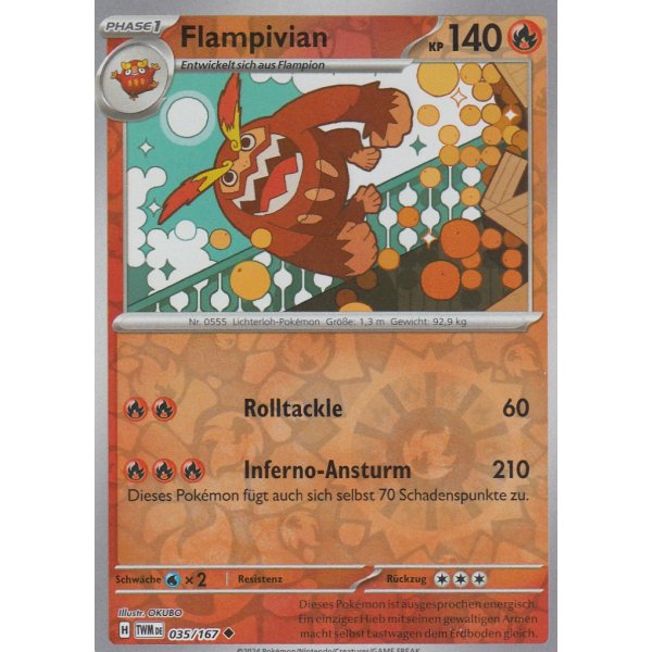 Flampivian 035/167 REVERSE HOLO