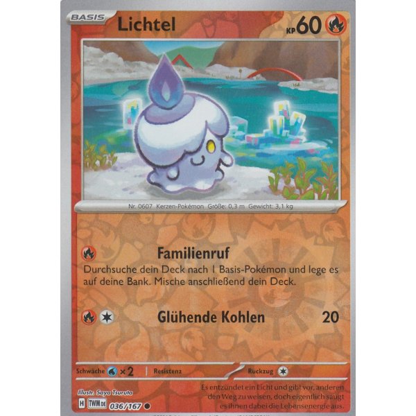 Lichtel 036/167 REVERSE HOLO