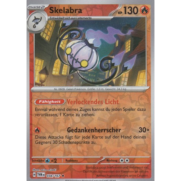 Skelabra 038/167 Holo REVERSE HOLO