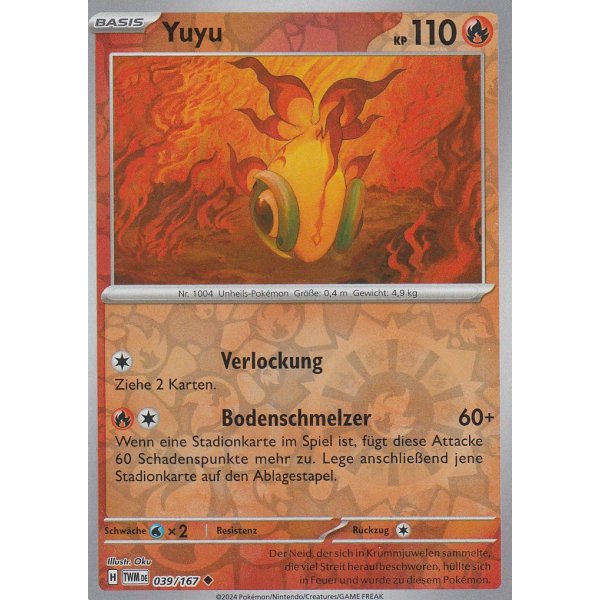 Yuyu 039/167 REVERSE HOLO