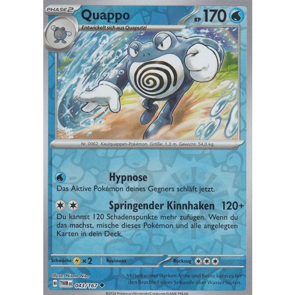 Quappo 043/167 REVERSE HOLO