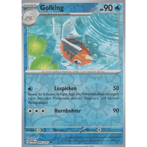 Golking 045/167 REVERSE HOLO