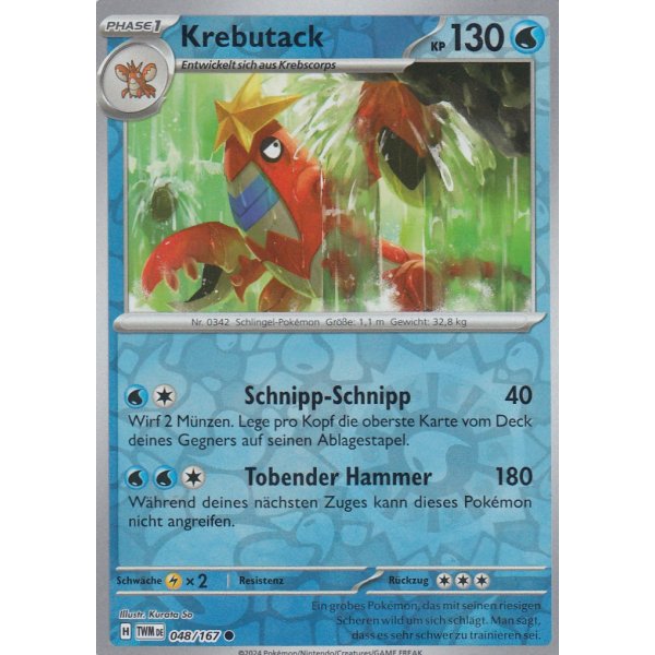 Krebutack 048/167 REVERSE HOLO