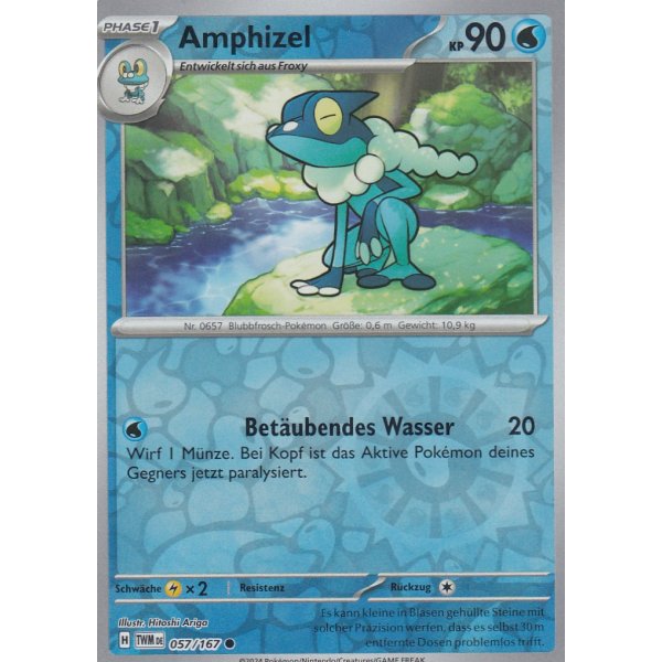 Amphizel 057/167 REVERSE HOLO