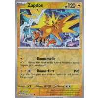 Zapdos 065/167 Holo REVERSE HOLO